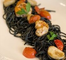 墨鱼海鲜面