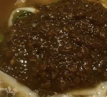 炸酱肉末面