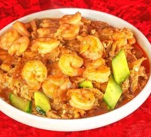 虾仁独面筋