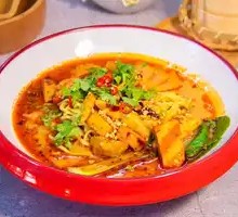 Spicy Sichuan Noodle Skillet