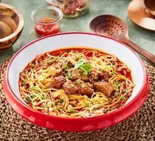 香辣牛肉小面