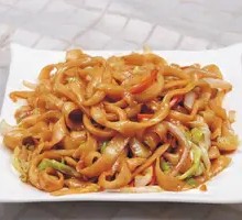 Egg Fried Knife-Cut Noodles