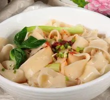 Beef Oil-Poured Noodles