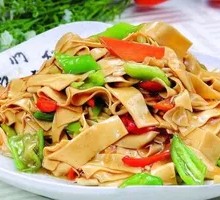 Spicy Pepper and Dried Tofu