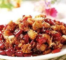 Spicy Chicken with Chili