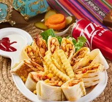 阿拉伯鸡肉卷Shawarma