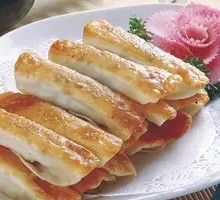 肉韭菜锅贴