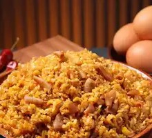Duck Intestine Fried Rice