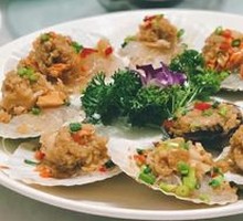 Steamed Scallops with Garlic and Vermicelli