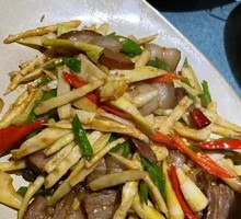 Preserved Pork with Bamboo Shoots