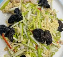 蒜苗腿肉蟹