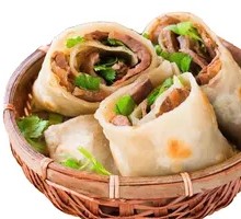 大饼卷圈