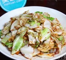 酱爆园白菜盖饭