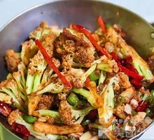 Spicy Stir-Fried Organic Cauliflower