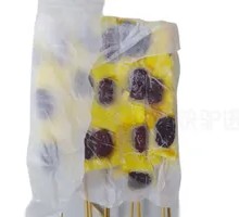 Yellow Millet Rice Cake Skewers