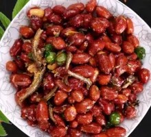Small Fish with Peanuts