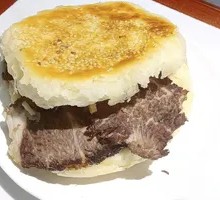 烧饼牛肉
