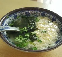 Seaweed and Egg Soup