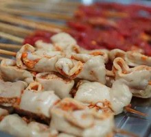 Charcoal-Grilled Pig Intestines
