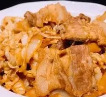 Braised Pork Belly with Sour Cabbage