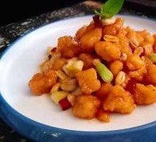 芝士椰浆焗虾球