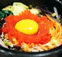 Fish Roe Stone Pot Rice