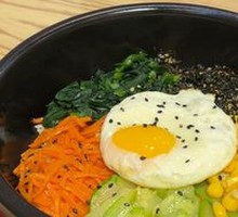 Spicy Kimchi Stone Bowl Rice