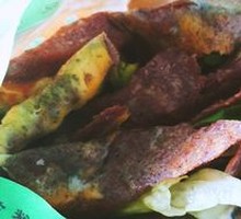 紫米煎饼俩鸡蛋