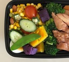 经典日式照烧蜜汁鸡腿餐