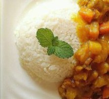 Golden Curry Chicken Rice