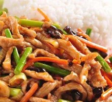 Fish-Flavored Shredded Pork Rice Bowl