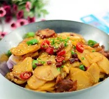 Spicy Potatoes in Dry Pot