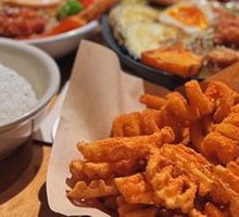 Crispy Potato Sticks + Potato Crisps