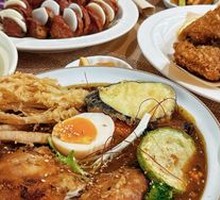 南瓜椰鸡块汤咖喱