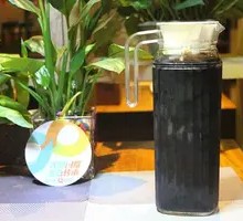 Homemade Plum Syrup Drink