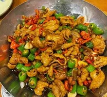 Spicy Pork Intestines Stir-fry