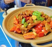Spicy Pork Intestines Stir-fry
