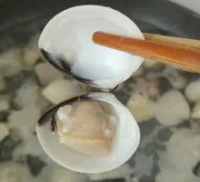 白灼扇贝