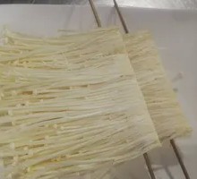 Grilled Enoki Mushrooms