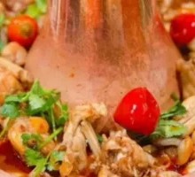 火锅鸡招牌菜