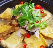 Braised Tofu in Clay Pot