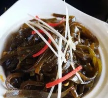 Cold-mixed kelp strands