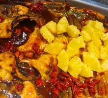 菠萝怪味烤鱼