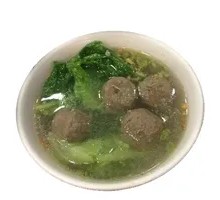 牛肉丸生菜汤