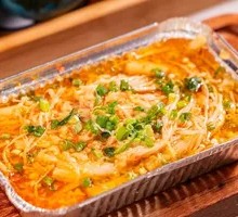 Aluminum-Wrapped Enoki Mushrooms