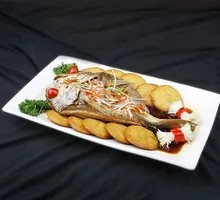 Home-Boiled Sea Bass
