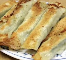 素韭菜锅贴