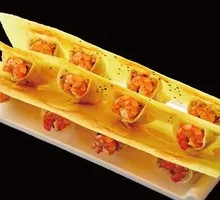 招牌虾三鲜锅贴