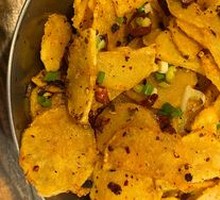Spicy Potatoes in Dry Pot