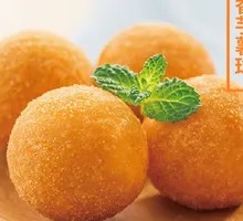Taro and Sweet Potato Balls
